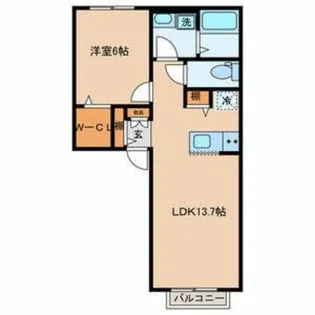 リ・ブラン荻窪【1階】の間取り