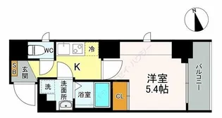 アスカレジデンス戸越銀座【3階】の間取り