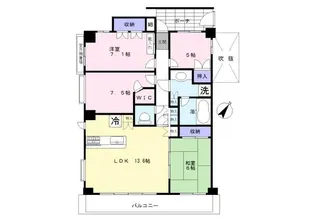 ヒルズ横濱北軽井沢【2階】の間取り