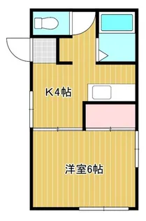 ジュネスハイム【2階】の間取り