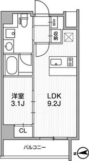Lighthouse中馬込【1階】の間取り