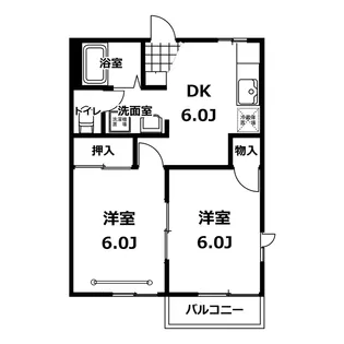 ヴィラージュパセリ【2階】の間取り