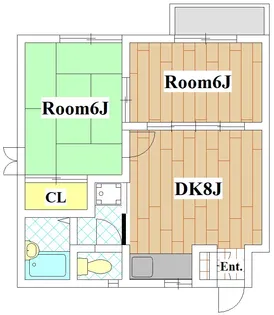 メゾ・ブラッサム【2階】の間取り