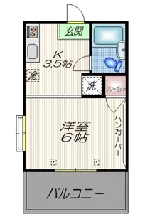 ウインズ【2階】の間取り