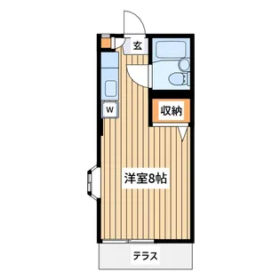 セントヒルズ百合ヶ丘【1階】の間取り