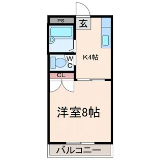 コーポ新聖【3階】の間取り