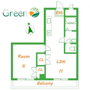 広田ビル【2階】の間取り