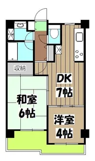 セント・ルークルス【2階】の間取り
