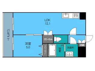 AS-PREMIUM(ASプレミアム関屋金衛町)【3階】の間取り