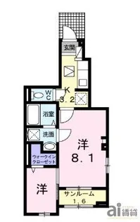 埼玉県新座市野寺2【アパート】の間取り