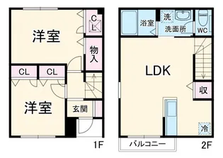 埼玉県さいたま市南区神明1【一戸建】の間取り