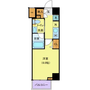 LOG鶴見【2階】の間取り