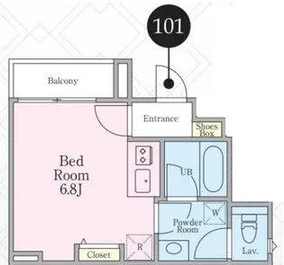 Forest East【1階】の間取り