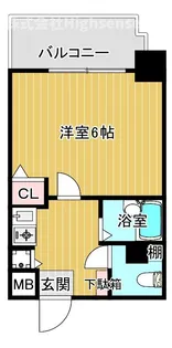 リーガル都島【10階】の間取り