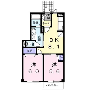サンシャインS【1階】の間取り