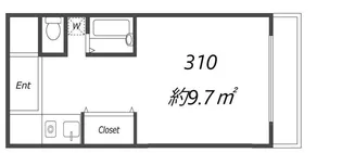 セラ玉出ウェスト【3階】の間取り
