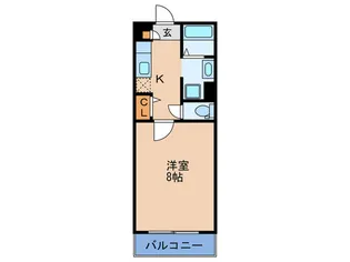 エルヴェールキャトル【2階】の間取り