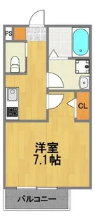 ジーメゾン昭島【1階】の間取り