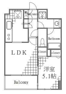 クリオ三ノ輪ラ・モード【8階】の間取り