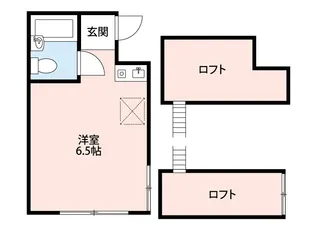 メゾン蘭【1階】の間取り