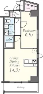グリンヒル本郷元町【5階】の間取り