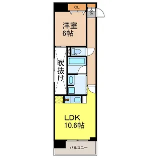 S-FORT宇都宮【5階】の間取り