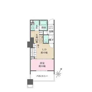 Brillia有明 Sky Tower【2階】の間取り