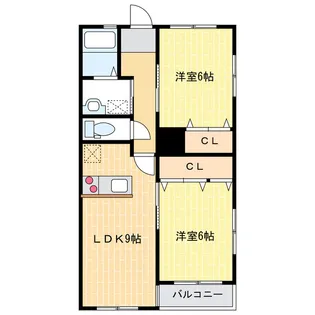 Holist【2階】の間取り