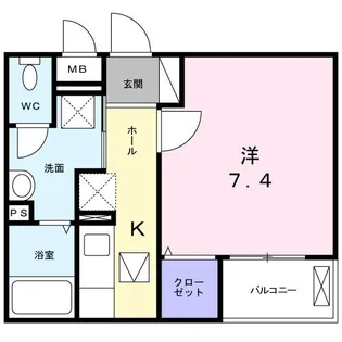 シェーネ【1階】の間取り