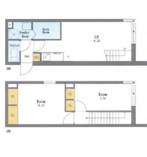 LEGALAND大森山王の間取り