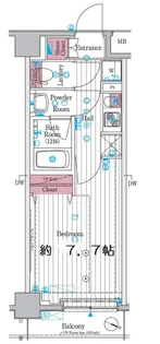 ディアレイシャス東京ノースパレス【5階】の間取り
