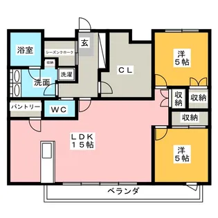 MOTHER【2階】の間取り