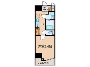 ノステルコ-ト岡崎【9階】の間取り