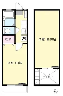 フローラ宮坂【2階】の間取り