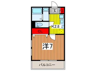 ストーンフォレスト【2階】の間取り