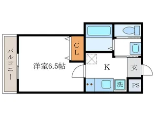 京OHBU7【1階】の間取り