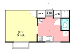 パストラルこみね【1階】の間取り