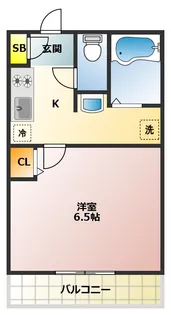 ミラージュ【3階】の間取り