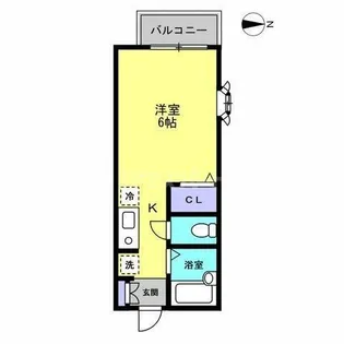ビューラM【1階】の間取り