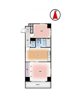 EJアパートメント【7階】の間取り