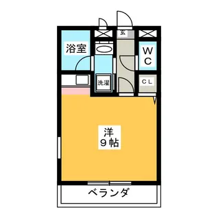 クレッシェンド【4階】の間取り