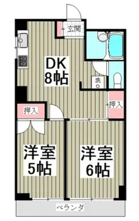 ローヤルマンション熊谷【5階】の間取り