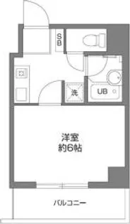 ショパン高輪【4階】の間取り
