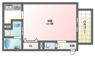 ルナ・ハイツ【1階】の間取り