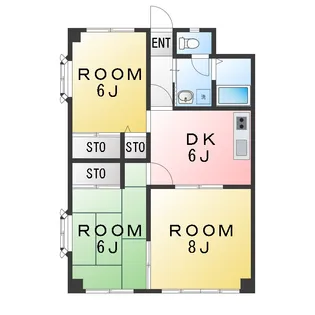 セントレ港南【1階】の間取り