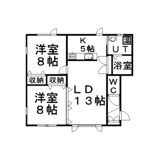 セルシオ文苑3号館【1階】の間取り