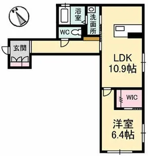 ShaMaison Ambiera【1階】の間取り