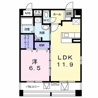 アネーロ・ネオ【2階】の間取り