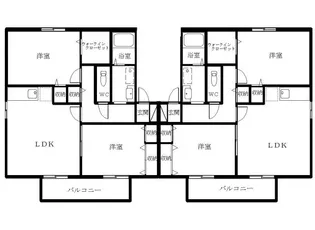 フィオーレA【2階】の間取り