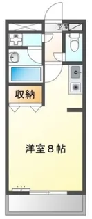 後関マンションII【2階】の間取り